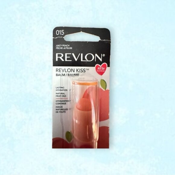 🆕 NWT Revlon Juicy Peach Kiss Balm SPF 20 - Picture 2 of 4